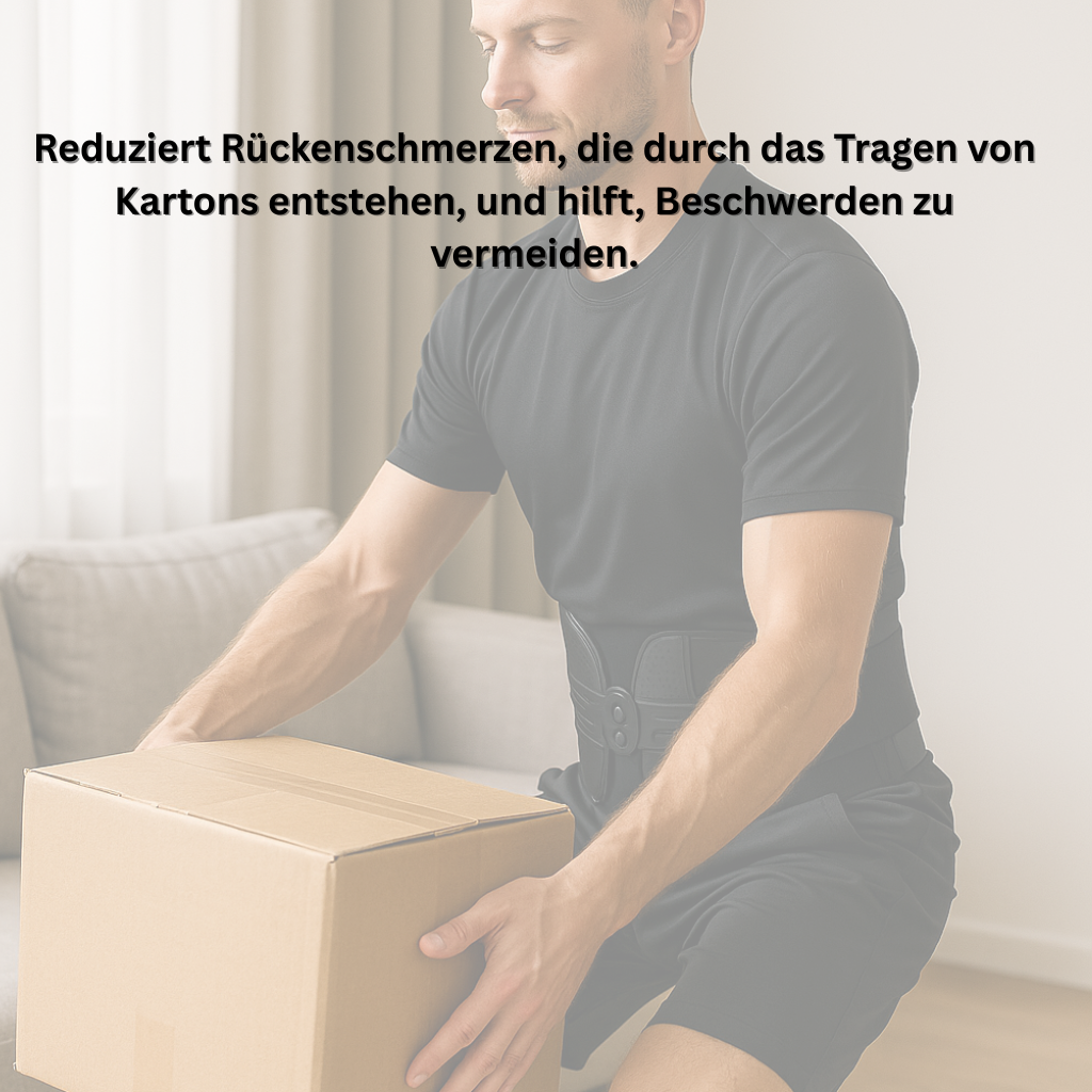 Rückenschmerzen ade: Dein Unisex-Lendenwirbelstützwickel
