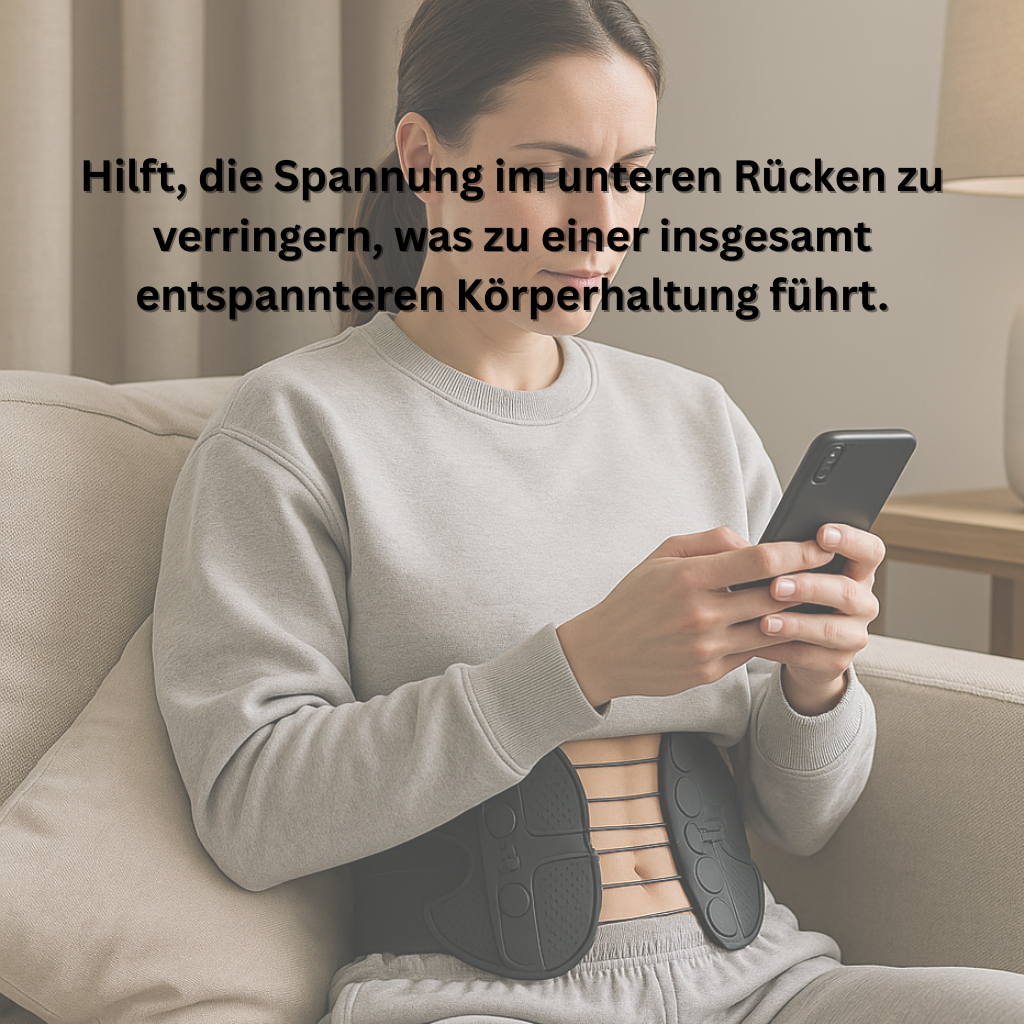 Rückenschmerzen ade: Dein Unisex-Lendenwirbelstützwickel