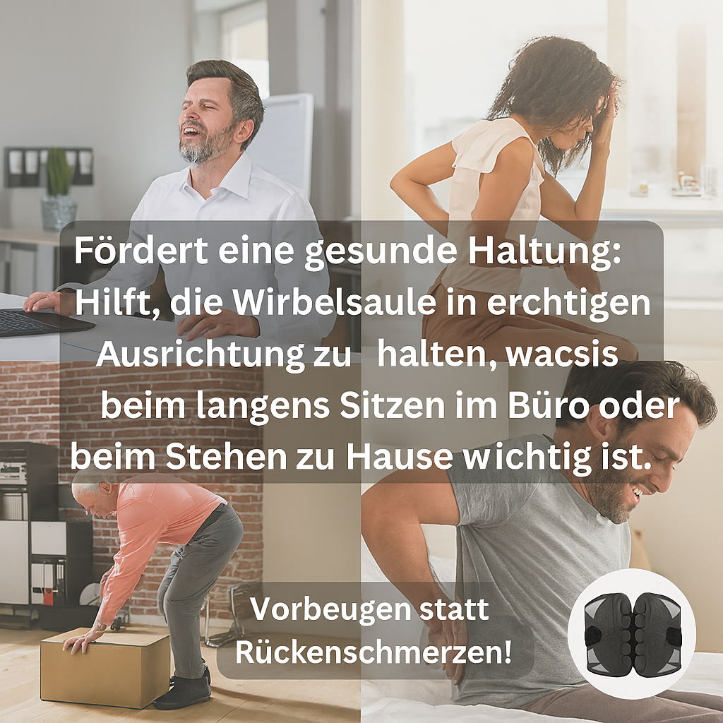 Rückenschmerzen ade: Dein Unisex-Lendenwirbelstützwickel